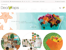 Tablet Screenshot of decowraps.com